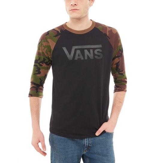 vans camo t shirt